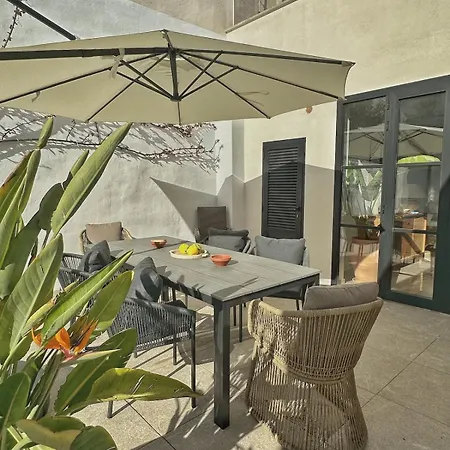 度假居 Stadthaus Mit Garten Und Dachterrasse -casa Villanova