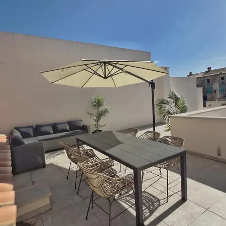 度假居 Stadthaus Mit Garten Und Dachterrasse -casa Villanova 波连斯萨